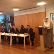 The Secretary General of the OIC Iyad Mandani delivered an insightful speech at the UNGA Side Event.