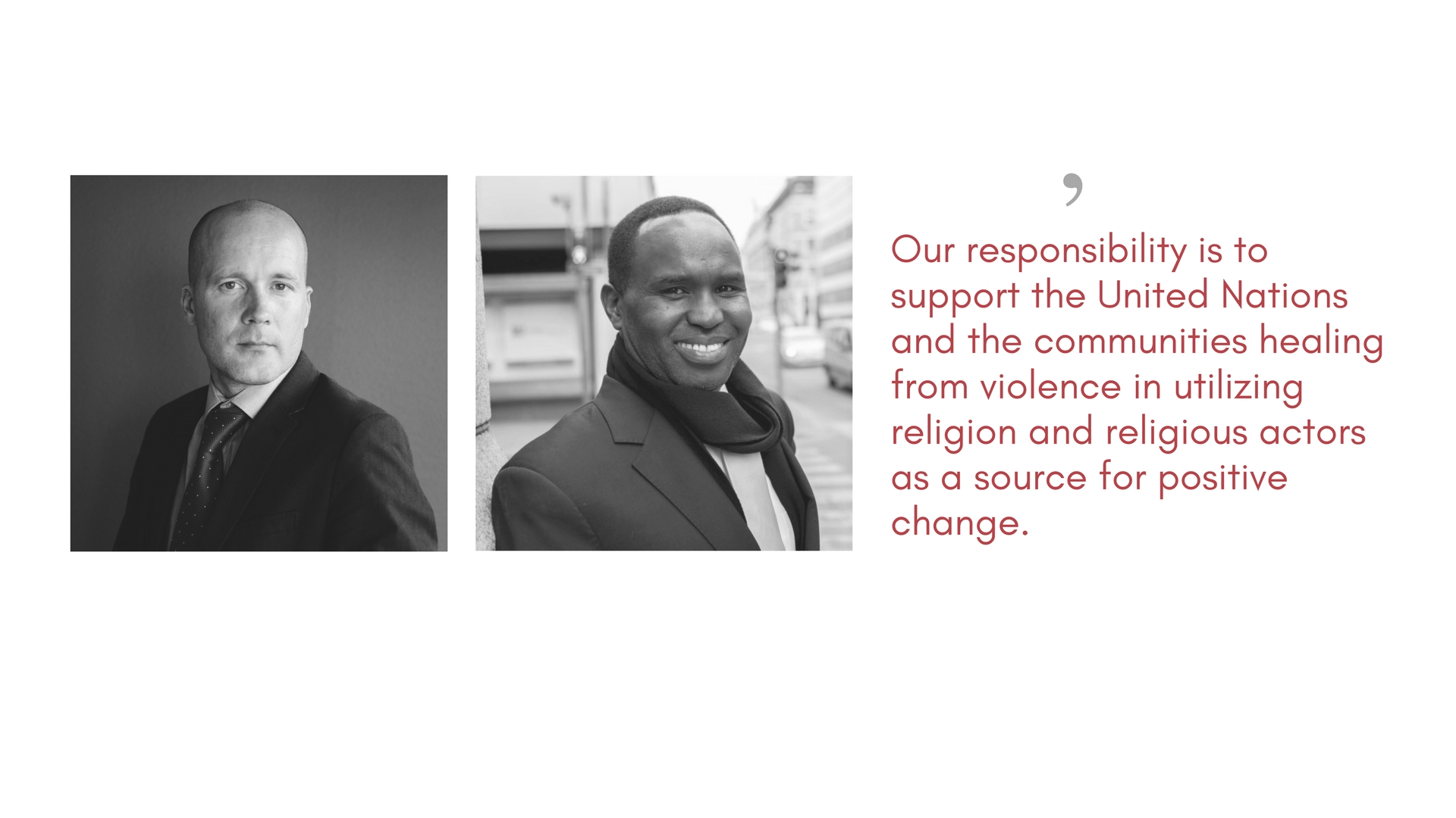 United Nations Office on Genocide Prevention and the Responsibility to Protect and Network of Religious and Traditional Peacemakers Sign Memorandum of Understanding
