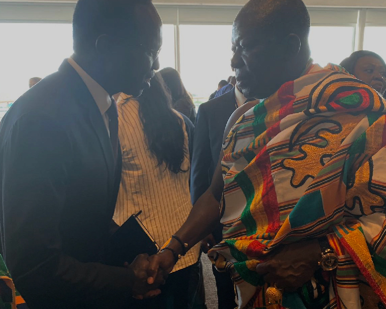Network Meets with King of Ghana at UN Working Lunch