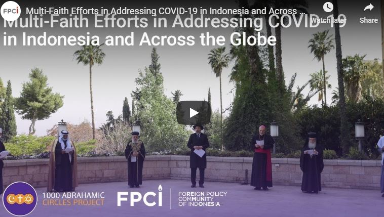 Panel: Multi-Faith Efforts in Addressing COVID-19 in Indonesia and Across the Globe
