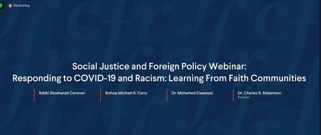 Council on Foreign Relations Webinar: Responding to COVID-19 and Racism