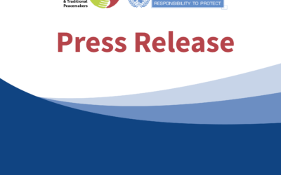 United Nations and Peacemakers Network Convened Traditional Leaders and Actors to Create a New Plan of Action to Prevent Atrocity Crimes