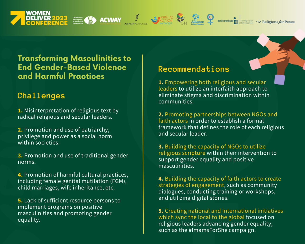 Partnerships and Peace for Gender Equality - Peacemakers Network