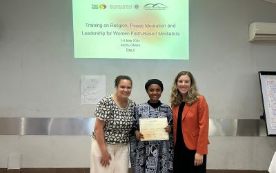 Advancing Leadership for Women Faith-Based Mediators