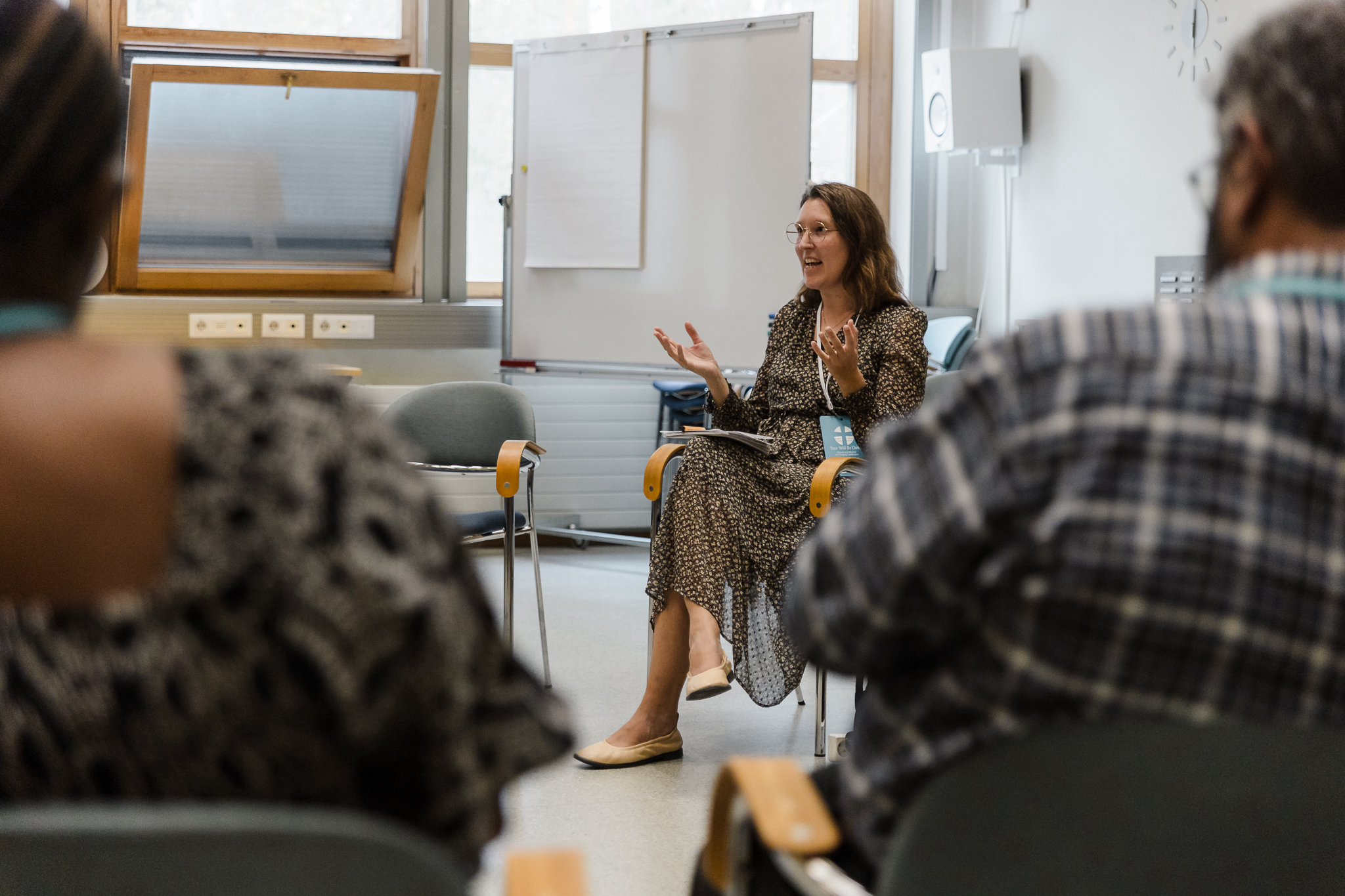 Peace and Reconciliation Workshop – Kerttu speaking