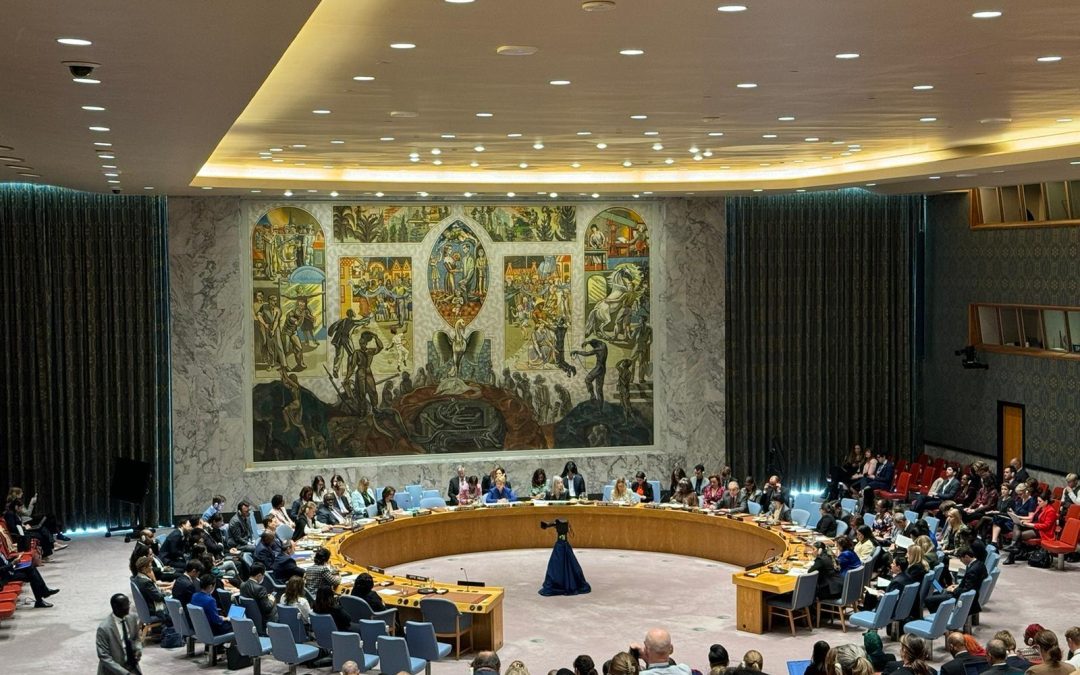 Women Building Peace in a Changing Environment: UN Security Council Open Debate on Women, Peace and Security