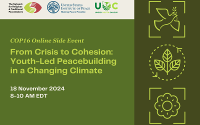 From Crisis to Cohesion: Youth-Led Peacebuilding in a Changing Climate
