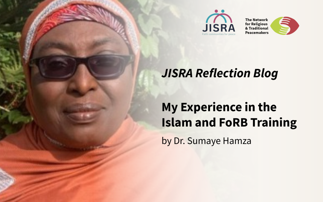 JISRA training – Dr. Sumaye Hamza blog