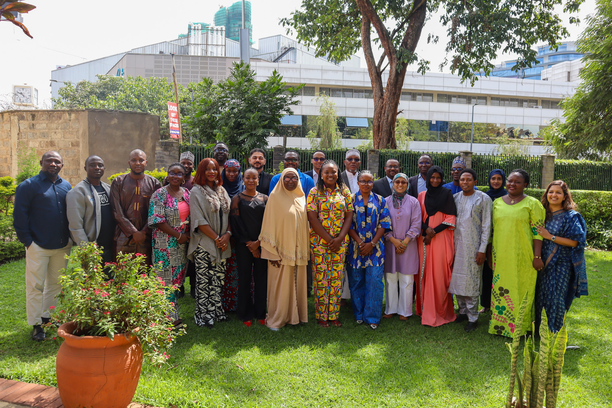 Group photo of participants at JISRA training in Nairobi, Kenya. 2025.